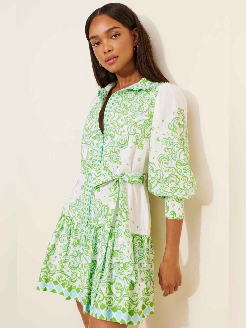 Lilly Pulitzer Drena Shirtdress with sash